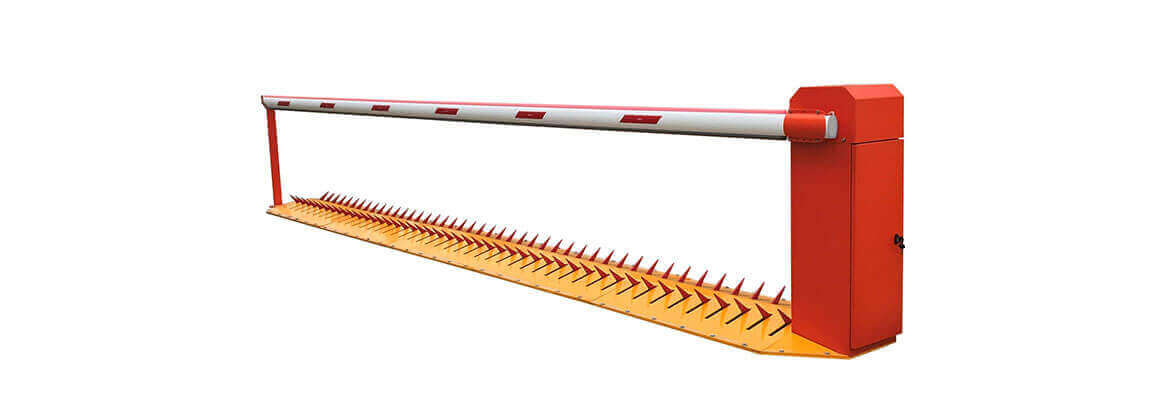 Electromechanical Arm Barrier With Tyre Killer (Surface Mount)